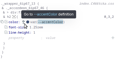Custom Properties definition