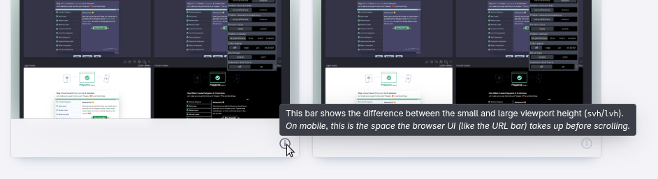 The svh difference overlay